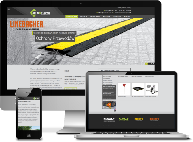 Projekt graficzny oraz wdrożenie do systemu cms MODx - Checkers